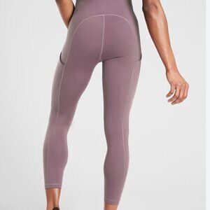 3/$20 Athleta Ultimate Stash 7/8 Tight Leggings Purple Size M